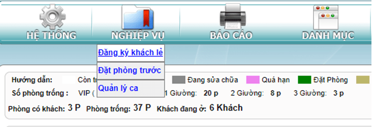HƯỚNG DẪN SỬ DỤNG PHẦN MỀM QUẢN LÝ KHÁCH SẠN QNIHOTEL