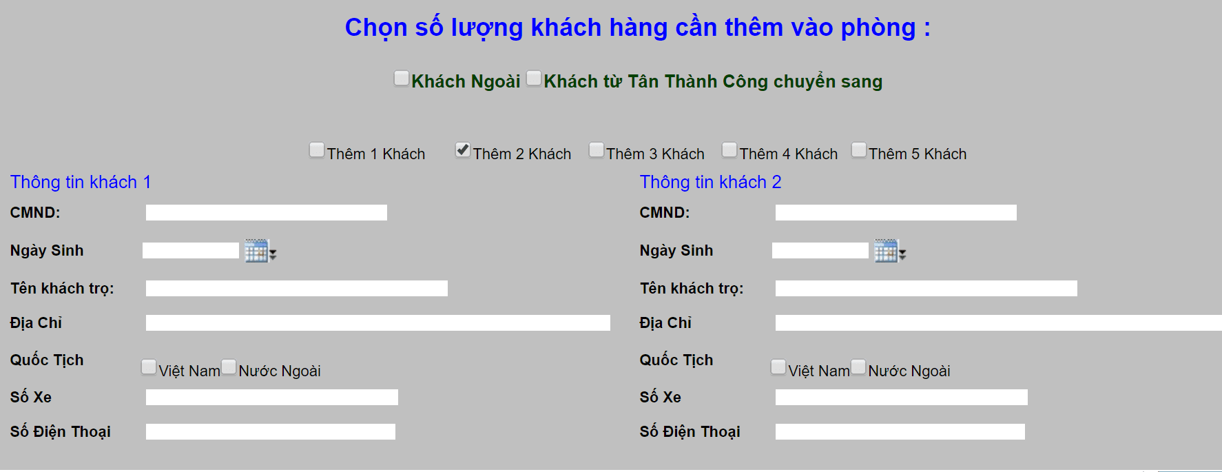 HƯỚNG DẪN SỬ DỤNG PHẦN MỀM QUẢN LÝ KHÁCH SẠN QNIHOTEL