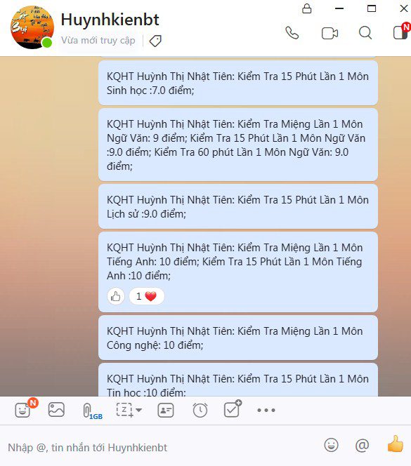 QniTech Ra Mắt Hệ Thống Nhắn Tin Điểm Học Sinh Đến Phụ Huynh