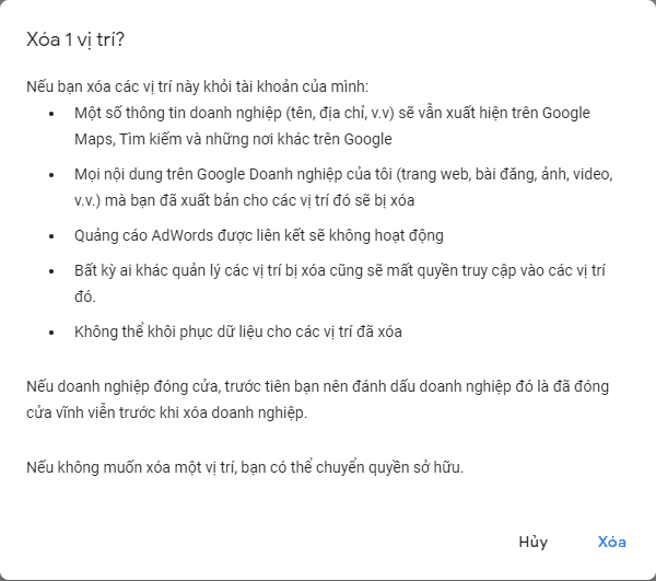 Hướng dẫn cách xóa địa chỉ khỏi Google Maps