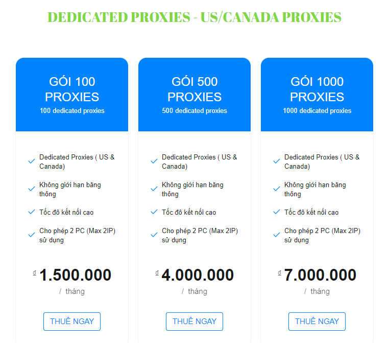 Dịch Vụ Cho Thuê Proxy Giá Rẻ Ở Đâu Chất Lượng?