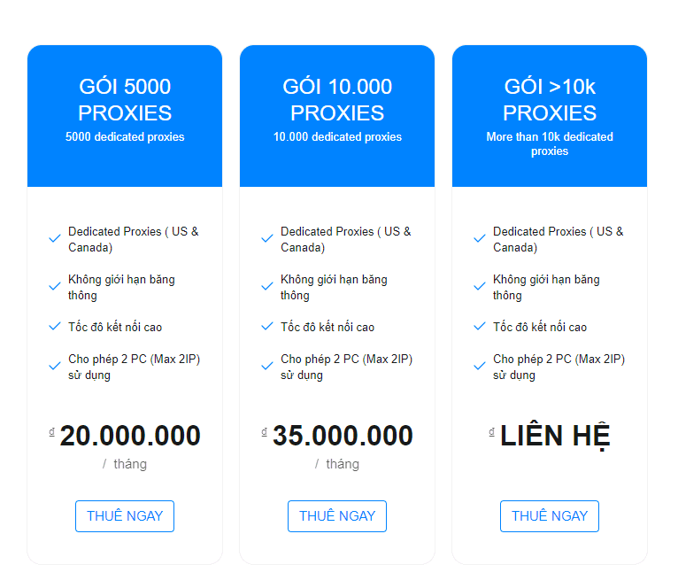 Dịch Vụ Cho Thuê Proxy Giá Rẻ Ở Đâu Chất Lượng?