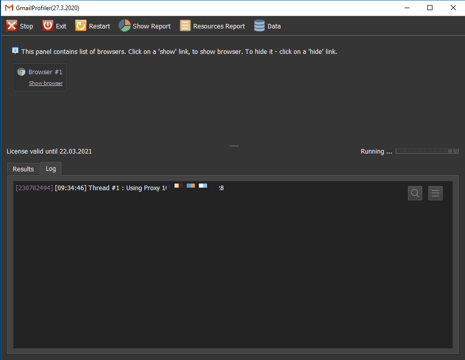 Hướng dẫn sử dụng phần mềm đổi mật khẩu gmail hàng loạt GmailProfiler