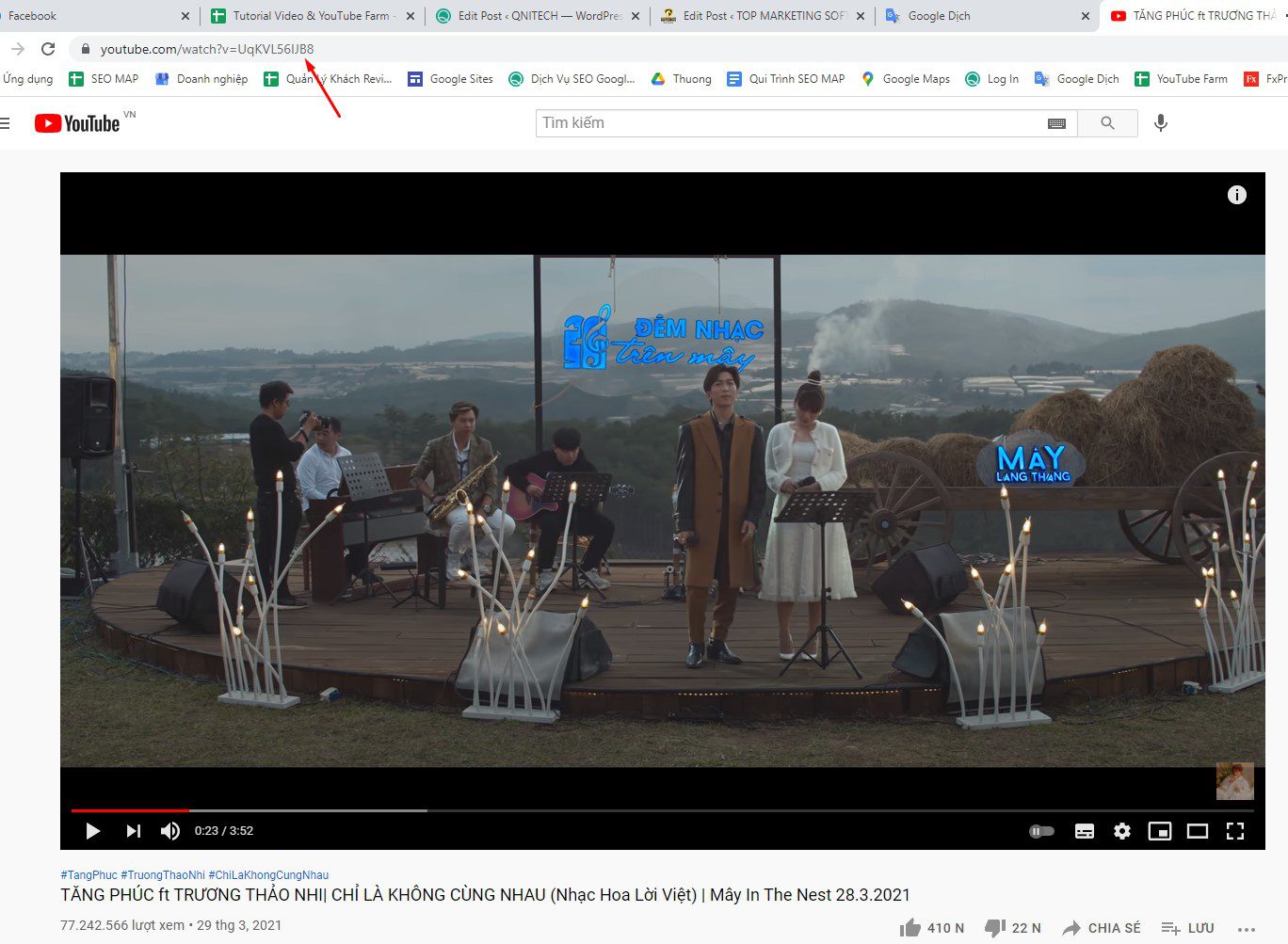 Tạo danh sách phát Youtube
