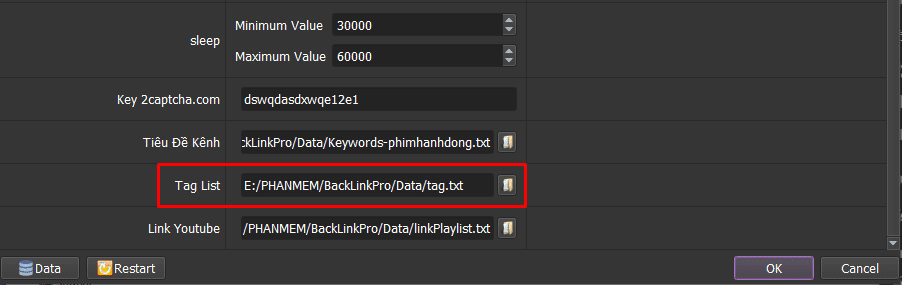 phần mềm tạo backlink