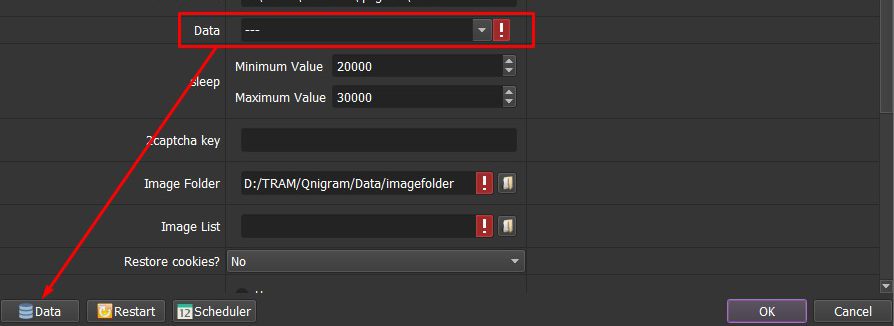 Nhập Dữ Liệu Vào Data