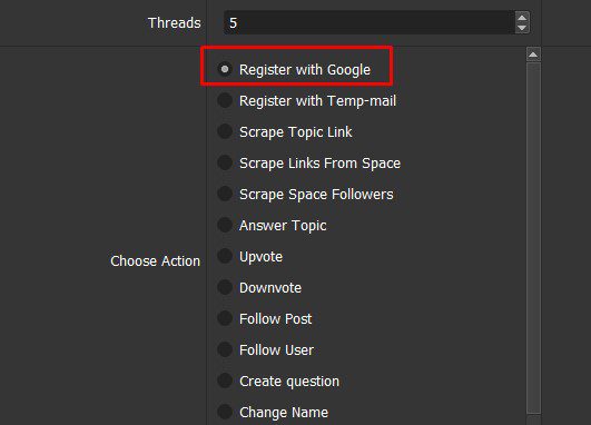 Tạo tài khoản Quora với Google