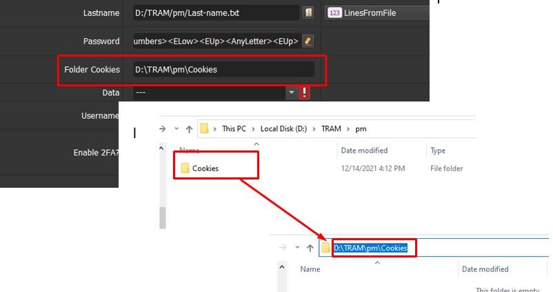 Copy folder Cookies - Tool reg nick Facebook