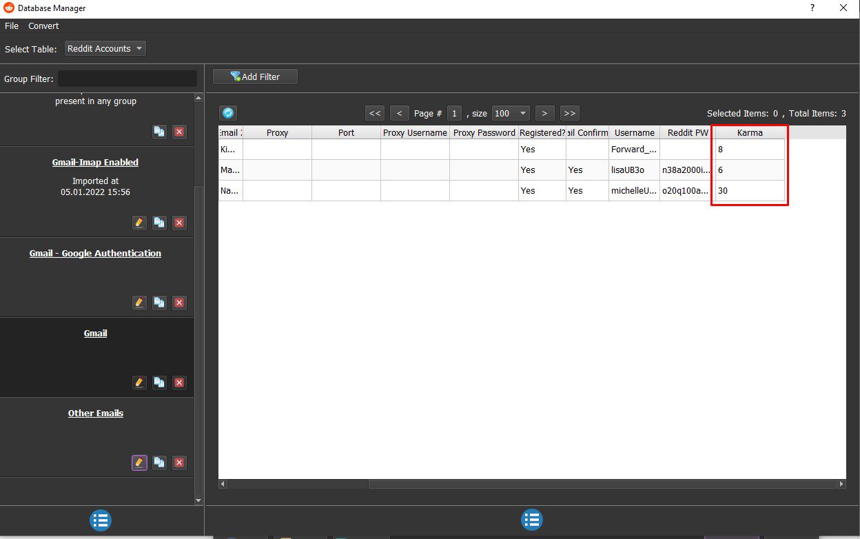 Kiểm tra Karma - Reddit Automation Tool