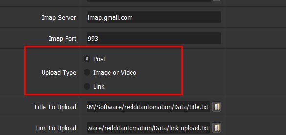 Các loại Upload Timeline