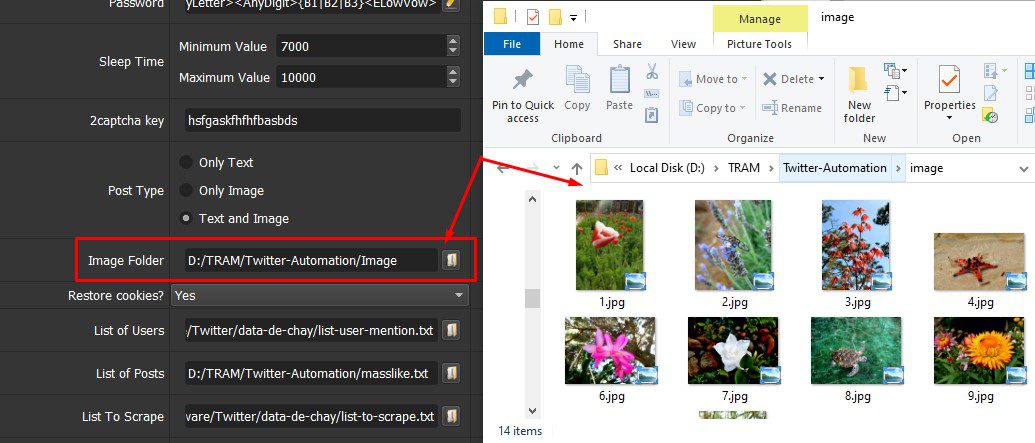 Đăng bài chỉ với hình ảnh - Tool nuôi Twitter
