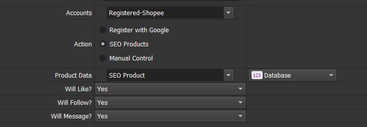 Chức năng phần mềm SEO Shopee - Tool Shopee Automation