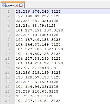 File proxy - Phần mềm cày view Youtube