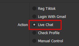 Chức năng live chat