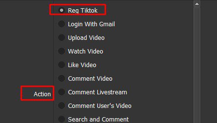 Tool reg Tiktok hàng loạt