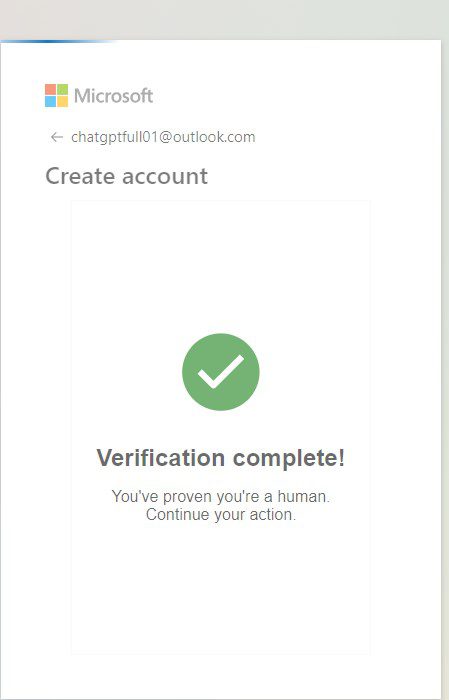 Giải captcha thành công