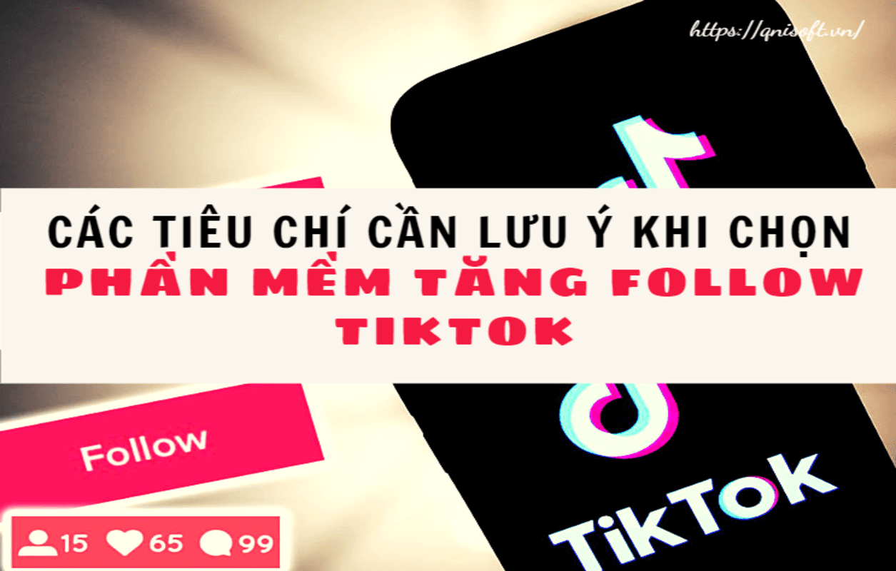 cách tăng follow tiktok - các tiêu chí cần nhớ khi tăng follow tiktok