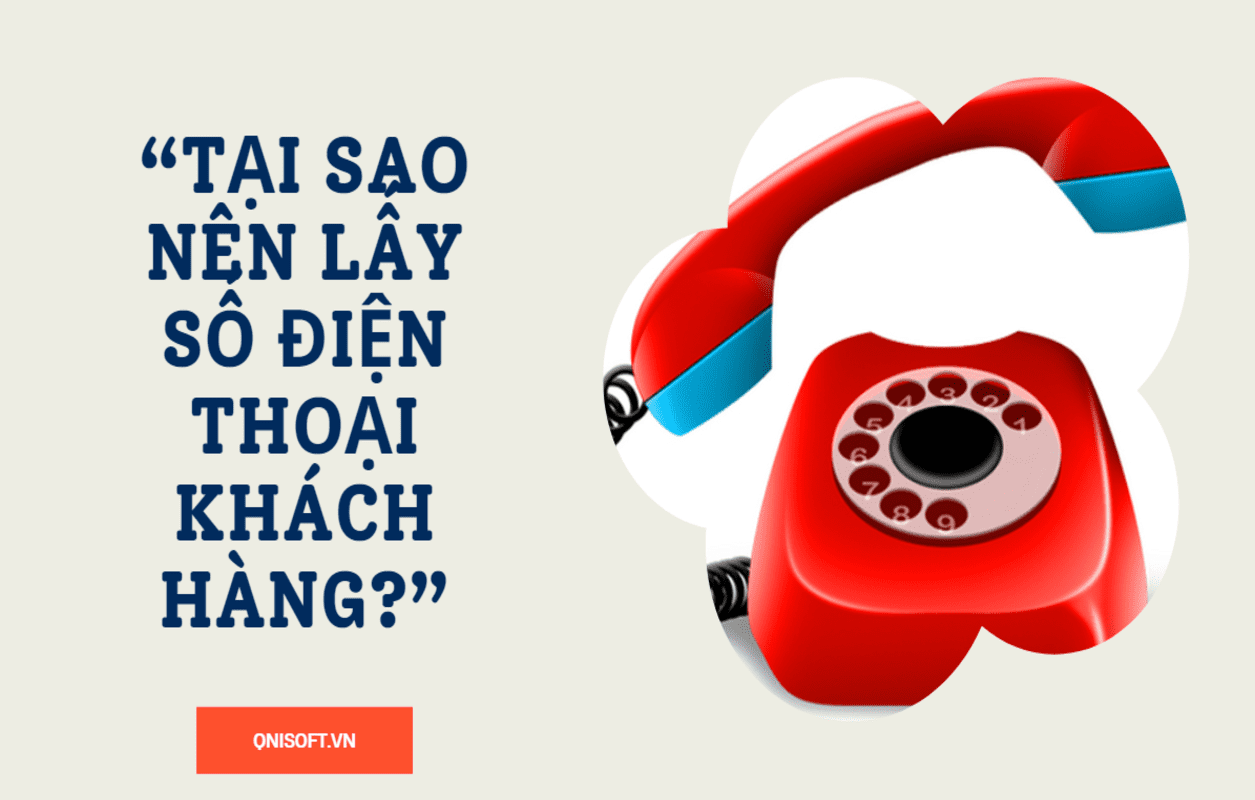 lấy số điện thoại khách hàng