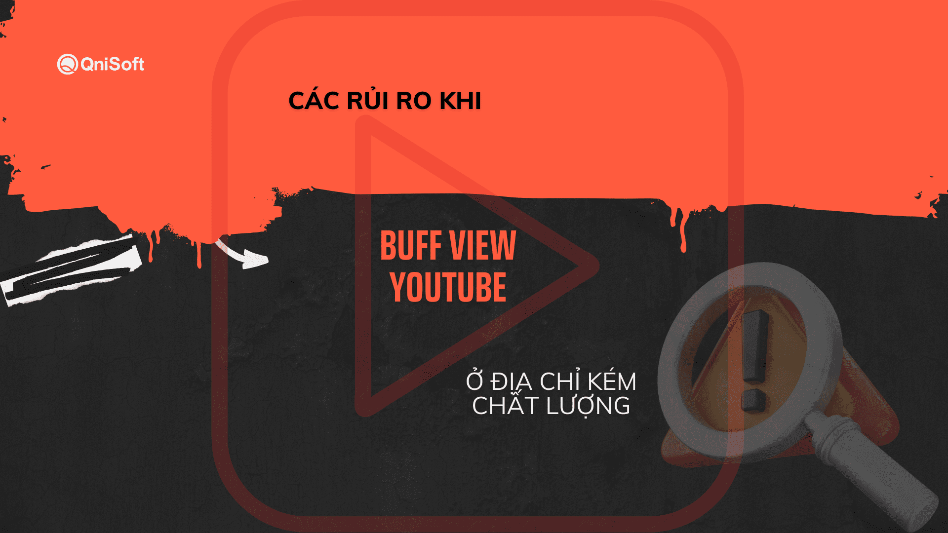 Các rủi ro khi buff view YouTube ở địa chỉ kém chất lượng