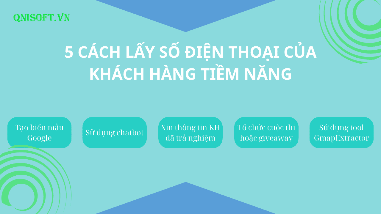 5 Cách lấy số điện thoại khách hàng tiềm năng