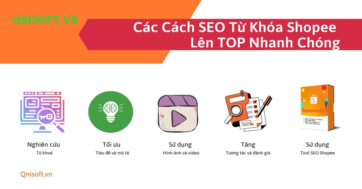 Cách SEO từ khóa Shopee lên TOP nhanh chóng