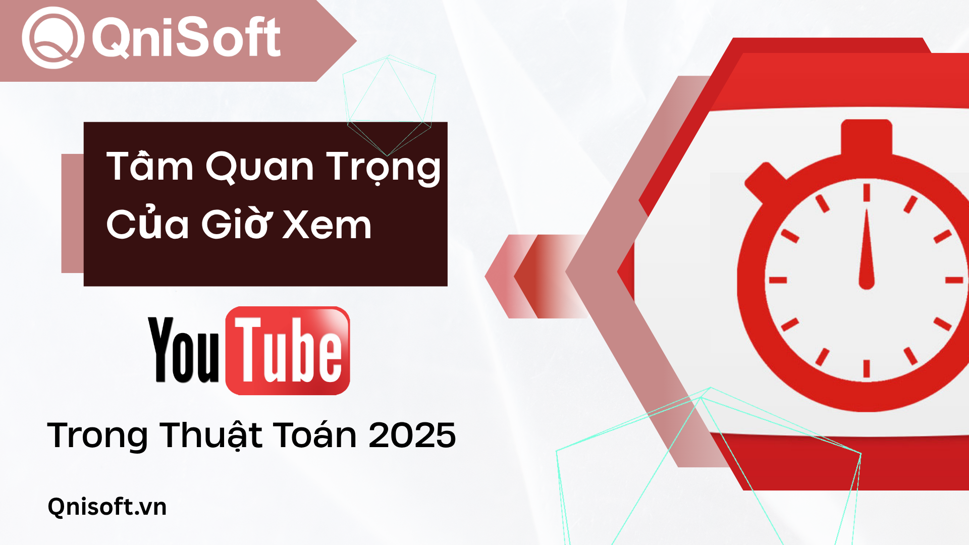 Tầm quan trọng của giờ xem Youtube trong thuật toán năm 2025