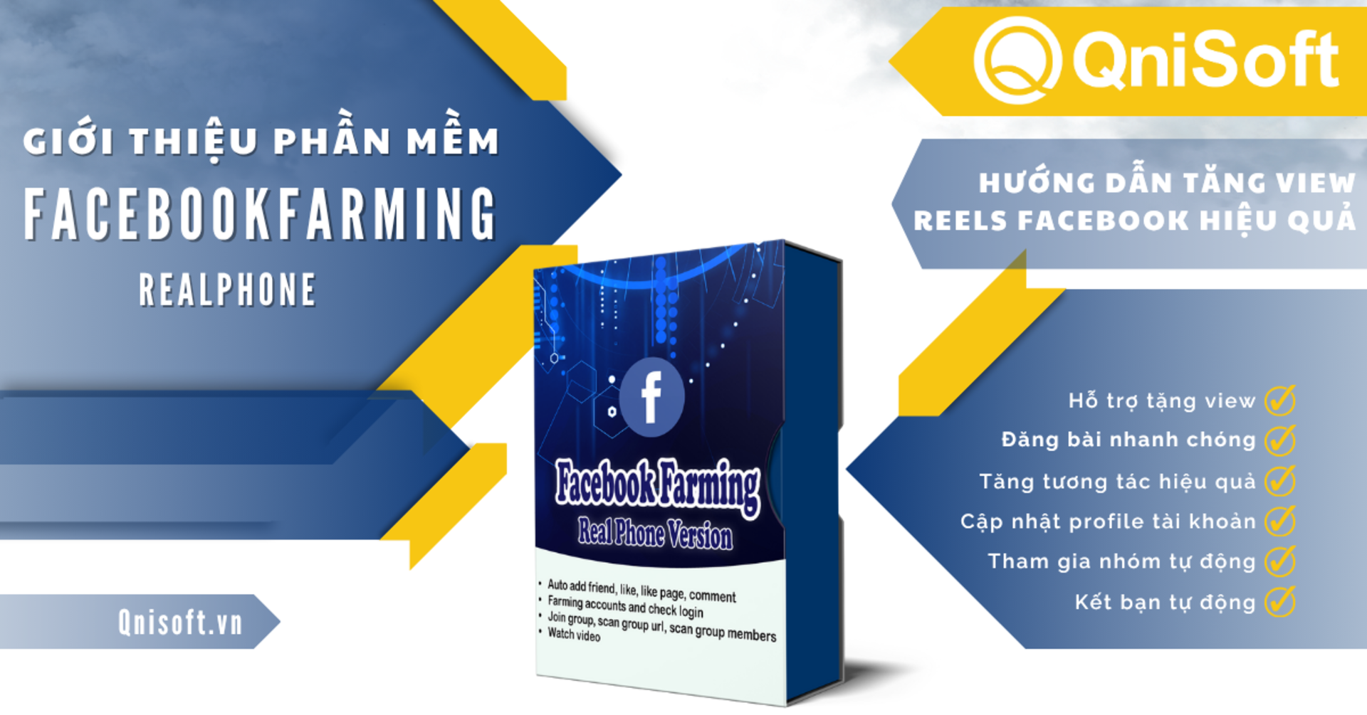 Phần mềm marketing Facebook - Hướng dẫn tăng view reels Facebook