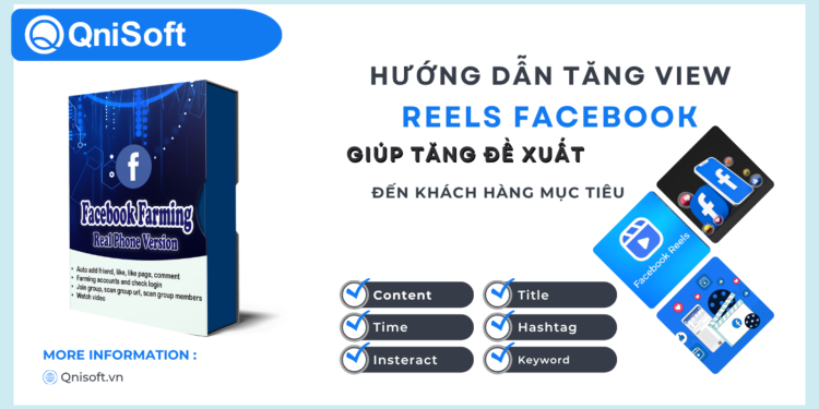 Hướng dẫn tăng view reels Facebook