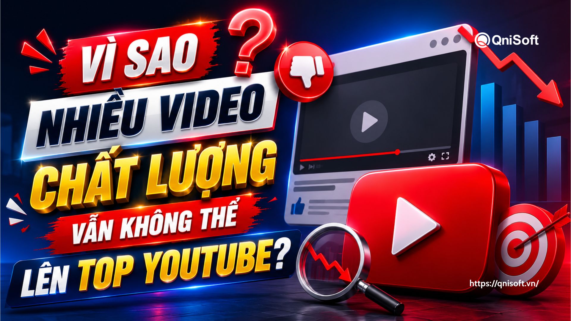 Vì sao nhiều video chất lượng vẫn không thể lên top youtube